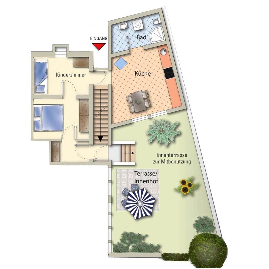 Ferienwohnung Seesprung Am Bodensee Gaienhofen  Luaran gambar